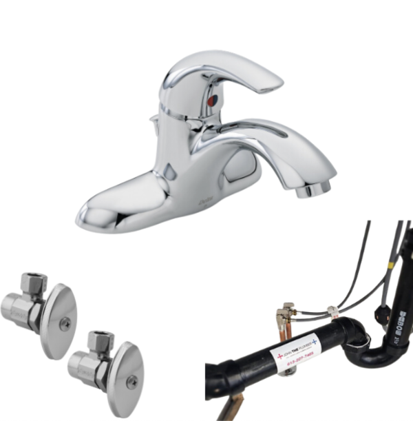 Complete Faucet Install, Shut-Off Valve Replacement & Drain Repiping Add-On Pricing